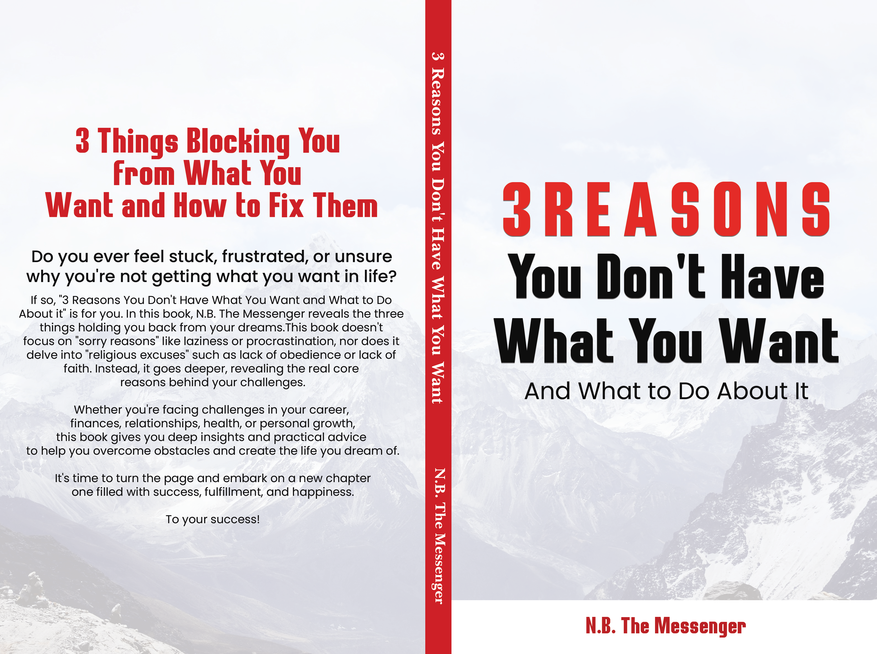 3 REASONS
YOU DON'T HAVE WHAT YOU WANT
AND WHAT TO DO ABOUT IT!